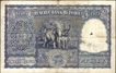 One Hundred Rupees Banknote Signed by B Rama Rau of 1953 of Calcutta Circle.