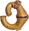 Gold Kundal Primitive Money of Ancient Period.