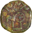  Bhumaka Copper Coin of Western Kshatrapas.