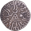 Silver Drachma Rare type Coin of Rudrasimha I of Western Kshatrapas.