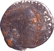 Rare Silver Drachma Coin of Rudrasimha I of Western Kshatrapas.