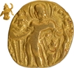 Gold Dinar Coin of Chandragupta II of Guptas of Archer type.