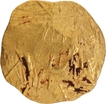 Punch Marked  Gold Pagoda Coin of Jayasimha II of Chalukyas of Kalyana.