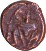 Unlisted Copper Kasu Mangamma Coin of Madurai Nayakas.