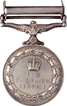 Queen Elizabeth II Campaign Service Silver Medal of 1962.
