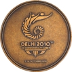 Delhi XIX Commonwealth Games Medal of 2010 of Bronze.