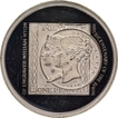 Bicentenary Medal of William Wyon of 1995 of Proof Silver.