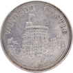 Windsor Castle Medallion of United Kingdom of 1979 of Nickel Silver.