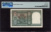 PMG Graded 53  About Uncirculated Five Rupees Banknote of King George VI Signed by C D Deshmukh of 1944.