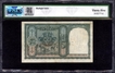 PMCS  Graded 35  Very Fine Five  Rupees Banknote Signed by B  Rama Rau  of Republic India of 1950.