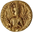 Ardokhsho type Gold Dinar Coin of Huvishka of Kushan Dynasty.