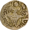 Kidara Kushan Base Gold Dinar Ardokhsho type Coin of Later Kushans.