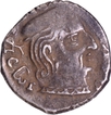 Drachma Silver Coin of Rudrasena I of Western Kshatrapas.