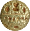 Repousse Gold Coin of Sri Prasannamitra of Sarabhapurias of Chattisgarh.