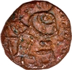 Copper Coin of Trilok Chnadra Deva I of Kangra Dynasty0.