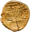 Punch Marked Gold Pagoda Coin of Telugu Chodas of Nellore.