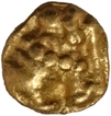 Gold One Quarter Fanam Coin of Western Ganga Dynasty.