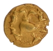 Very Rare Gold Half Varaha Gandaberunda Coin of Achyutharaya of Vijayanagara Empire.