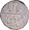 Mughal Empire Shahjahanabad Dar ul Khilafa Mint of Silver Rupee Coin of Muhammad Shah.