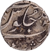 Mughal Empire Alamgir II Silver Half Rupee Coin of Surat Mint.