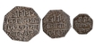 Assam Lakshmi Simha Silver Set of Three Coins.