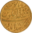 Bengal Presidency, Murshidabad Mint, Gold Half Mohur Coin with AH 1202 and 19 RY.