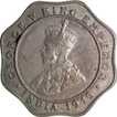 Rare Cupro Nickel Four Annas Coin of King George V of Bombay Mint of 1919.
