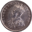 Scarce King George V of Silver Half Rupee Coin of Calcutta Mint of 1916.