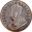 King George V of Silver Half Rupee Coin of Bombay Mint of 1916.