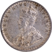 Silver Half Rupee Coin of King George V of Bombay Mint of 1917.