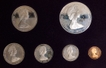 1973 Proof Set of First Official Coinage of The British Virgin Islands.
