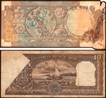 ​​​​​​​Error Two Banknotes of Republic India Signed by R N Malhothra of Ten Rupees.