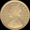 Victoria Empress. 1884. 1 Mohur. 