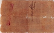 Uniface Note. Queen Victoria. 10Rs. 8 Aug 1892. Calcutta Circle. Stephen Jacob. V83 15197. Language Panel No 1. Rare. As Par Scan.   