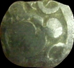 Punch Marked Coin. Panchala Janapada. Silver. 