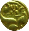 Chalukyas of Kalyana. Uncertain ruler, Gold Varaha (Boar) type, Fine, Ex Rare