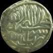 Akbar. Silver Rupee. Early Type, Kalima, Hissar. Uncleaned. Fine, Rare