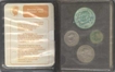 UNC Set. 1969. Mahatma Gandhi Centenary. Set of 4 coins.