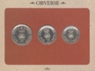 UNC Set. 1991. India Tourism Year. Set of 3 coins.