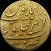 Aurangzeb, Patna, Gold Mohur. 1113AH/46RY KM 315.40  