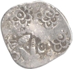 Punch Marked Silver Half Karshapana Coin Erich Janapada.
