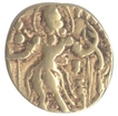 Gold Dinar Coin of Chandragupta II of Gupta Dynasty.
