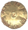 Gold Pagoda Coin of Rajyabhushana of Eastern Chalukyas of Chalukya Dynasty.