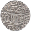Silver RUpee Coin of Akbar.