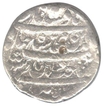 Silver One Rupee Coin of Shah Jahan of Lahore Mint.
