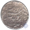 Silver One  Rupee Coin of Shah Jahan of Lakhnau Mint.