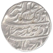 Silver One  Rupee Coin of Aurangzeb Alamagir of  Ajmer Dar ul Khair Mint.