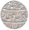 Silver One Rupee Coin of Muhammad Shah of Itawa mint.