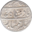 Silver One Rupee Coin of Alamagir II of Akbarabad Mint.