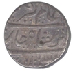 Silver One Rupee Coin of Alamgir II of Shahjahanabad Mint.